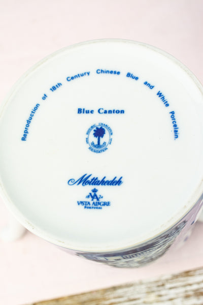 Vintage Mottahedeh "Blue Canton" Coffee & Tea Service