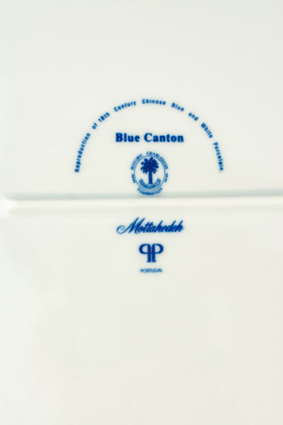 Vintage Mottahedeh "Blue Canton" Platter - Medium