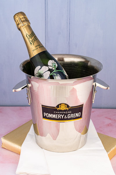 Vintage Pommery & Greno Aluminum Champagne Bucket