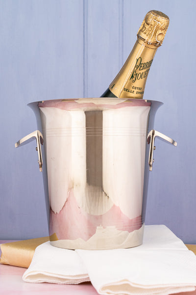 Vintage Pommery & Greno Aluminum Champagne Bucket