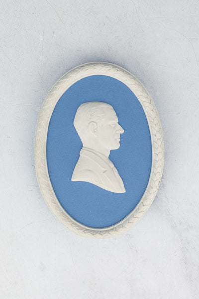 Vintage Queen Elizabeth II Wedgwood Cameo Pair