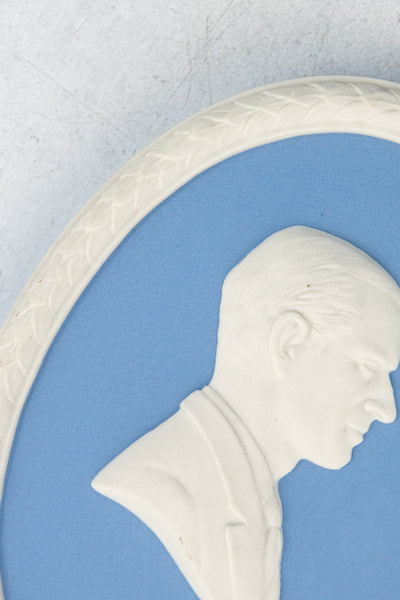 Vintage Queen Elizabeth II Wedgwood Cameo Pair