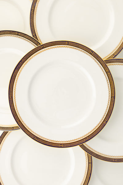 Antique Royal Worcester Dinner Plates - Set of 10