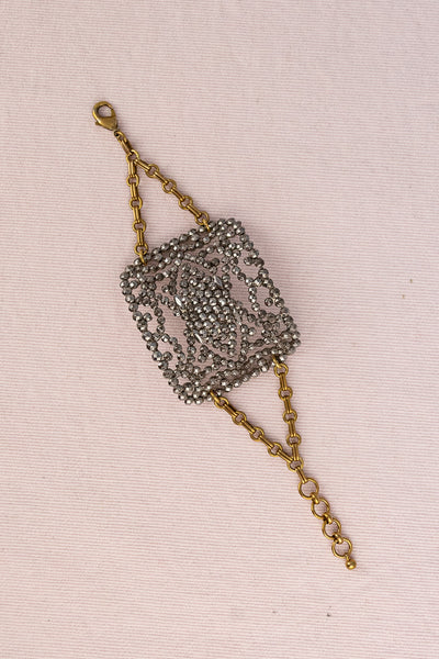 Antique Shoe Buckle Bracelet