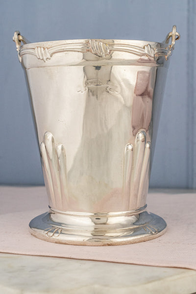 Vintage Silverplate Claridge's Hotel Ice Bucket