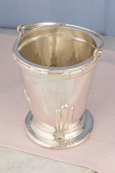Vintage Silverplate Claridge's Hotel Ice Bucket
