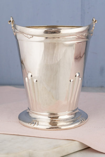 Vintage Silverplate Claridge's Hotel Ice Bucket