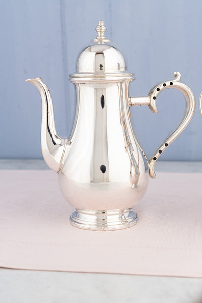 Vintage Silverplate English Café au Lait Set