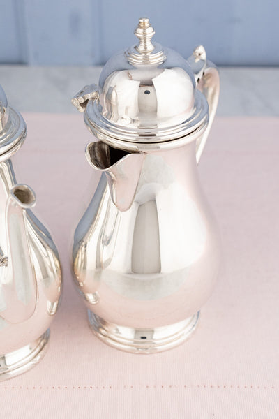 Vintage Silverplate English Café au Lait Set