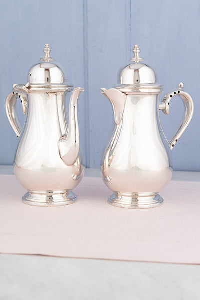 Vintage Silverplate English Café au Lait Set