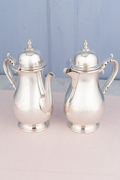 Vintage Silverplate English Café au Lait Set