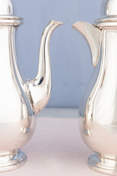 Vintage Silverplate English Café au Lait Set