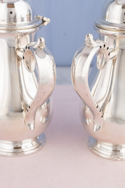 Vintage Silverplate English Café au Lait Set