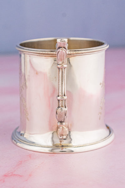 Vintage Silverplate English Mugs (Prices Vary!)