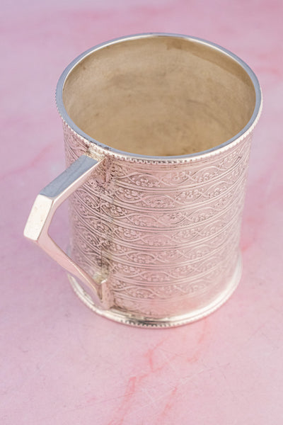 Vintage Silverplate English Mugs (Prices Vary!)