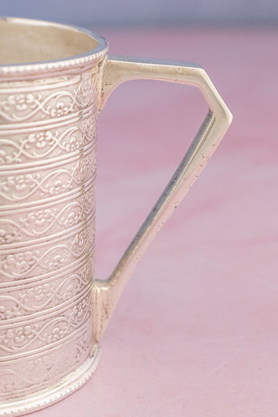 Vintage Silverplate English Mugs (Prices Vary!)