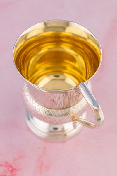 Vintage Silverplate English Mugs (Prices Vary!)