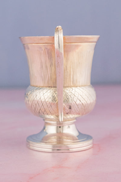 Vintage Silverplate English Mugs (Prices Vary!)