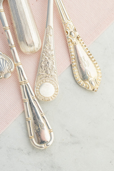 Vintage Silverplate Hotel Flatware - Fish Fork & Knife Pair