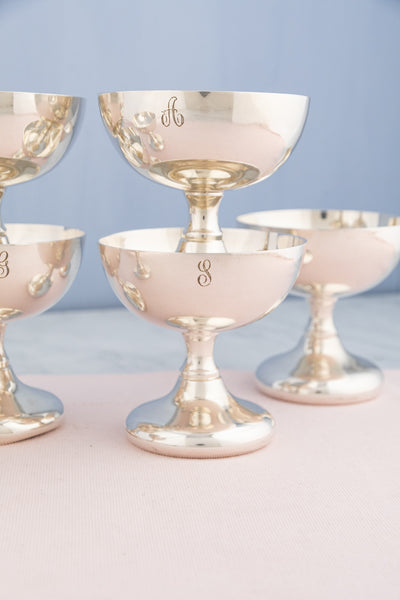 Vintage Silverplate Ice Cream Bowl