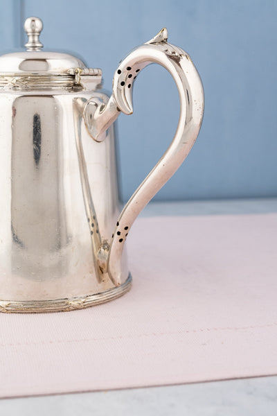 Edwardian Silverplate New Gallery Restaurant Teapot