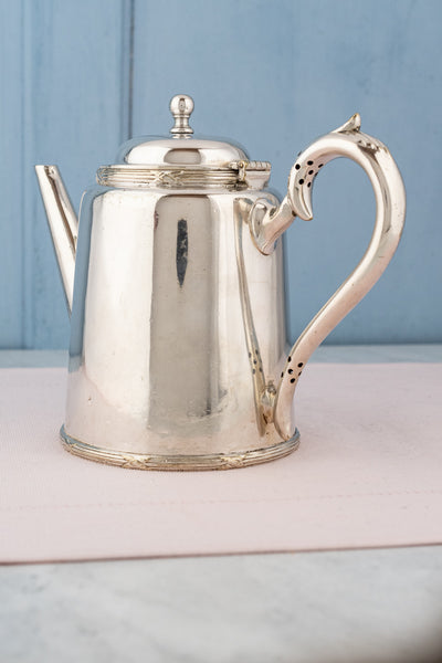 Edwardian Silverplate New Gallery Restaurant Teapot