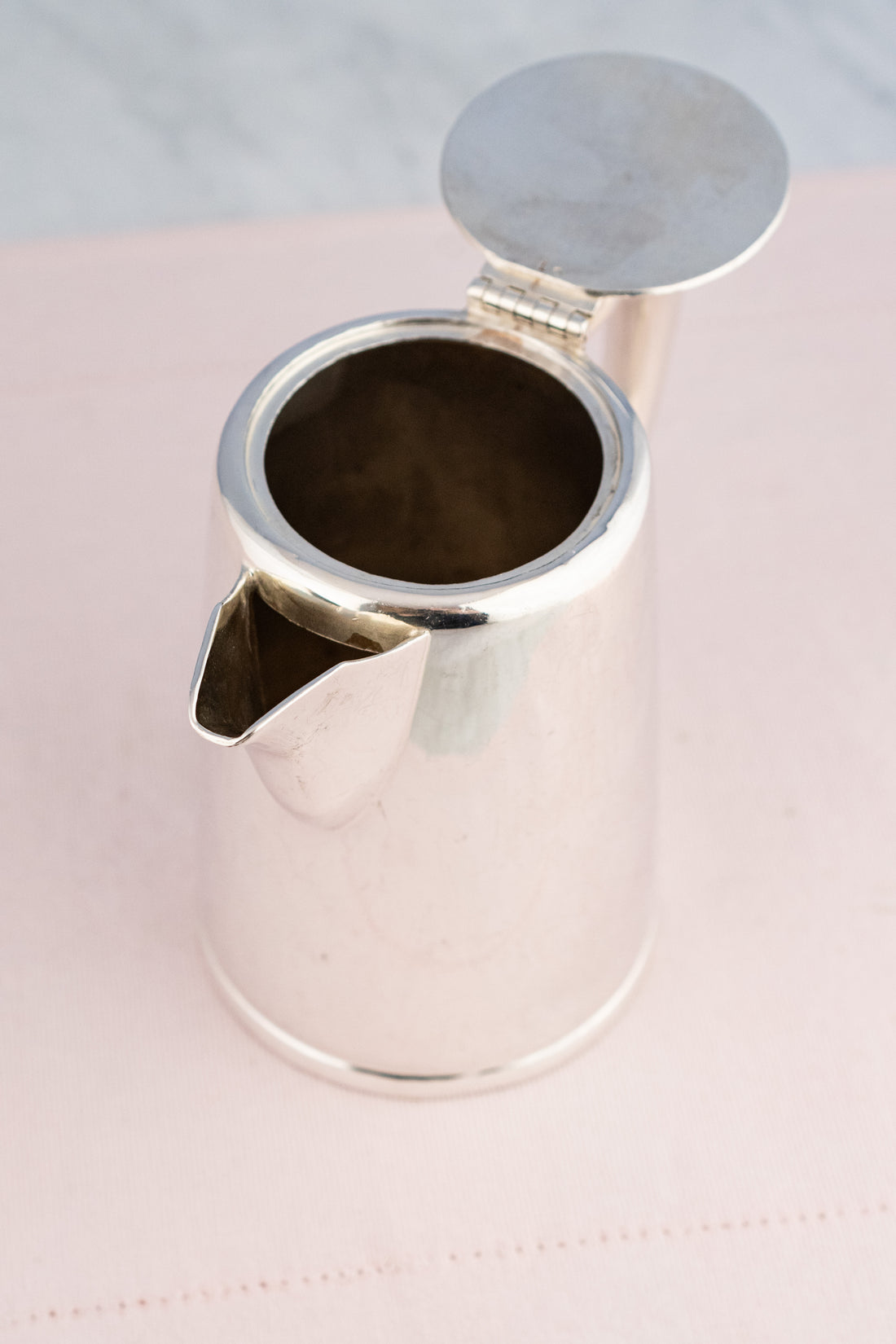 Vintage Silverplate Orient Line Coffeepot, image 5 of 14