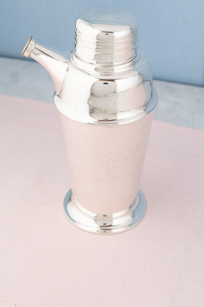 Vintage Silverplate Royal Air Force Cocktail Shaker