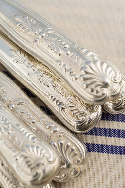 Vintage Silverplate U.S. Navy Assorted Flatware