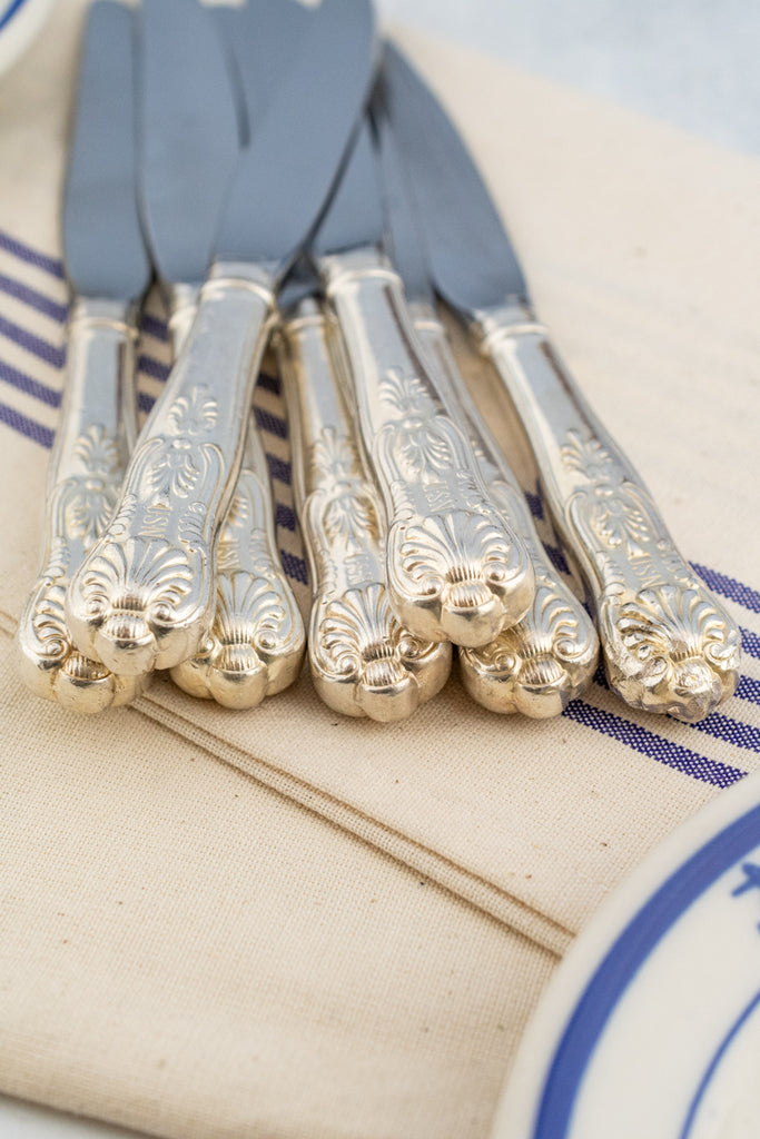 Vintage Silverplate U.S. Navy Assorted Flatware P.O.S.H