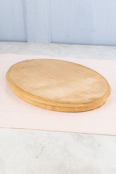 Vintage Silverplate and Wood Bread Board