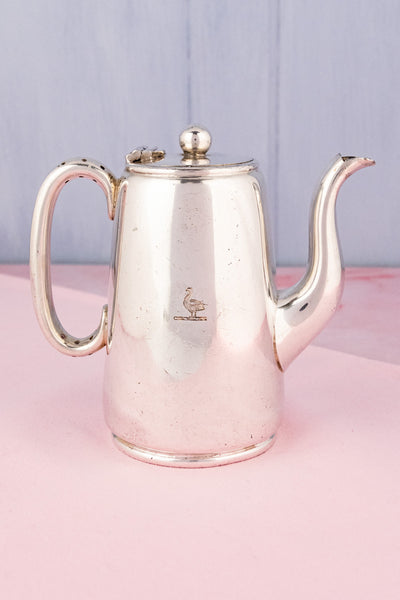 Vintage Sliver Slipper Club Silverplate Coffeepot