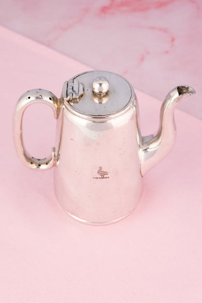 Vintage Sliver Slipper Club Silverplate Coffeepot