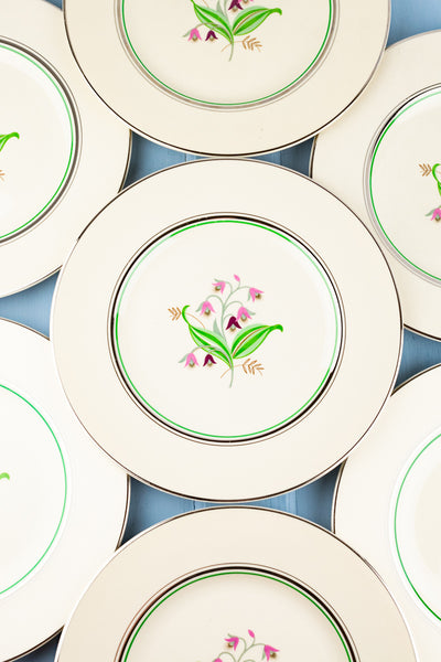 Vintage Syracuse China Coralbel Dinner Plates - Set of 12