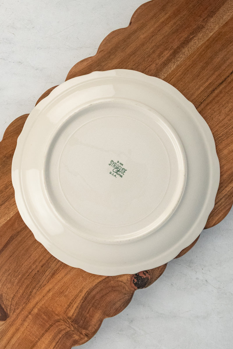 Vintage Syracuse China Dinner Plate