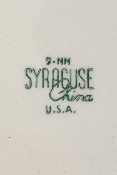 Vintage Syracuse China Dinner Plate