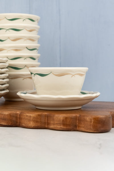 Vintage Syracuse China Soup Cup & Liner