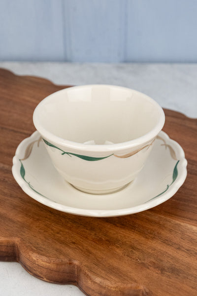 Vintage Syracuse China Soup Cup & Liner