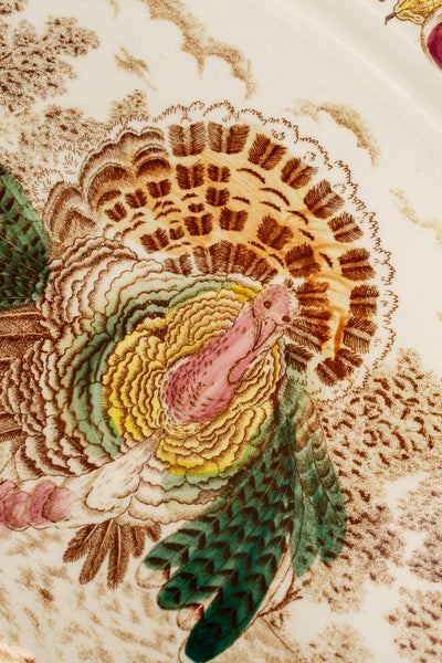 Vintage Turkey Platter