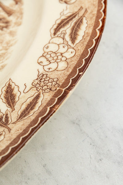 Vintage Turkey Platter