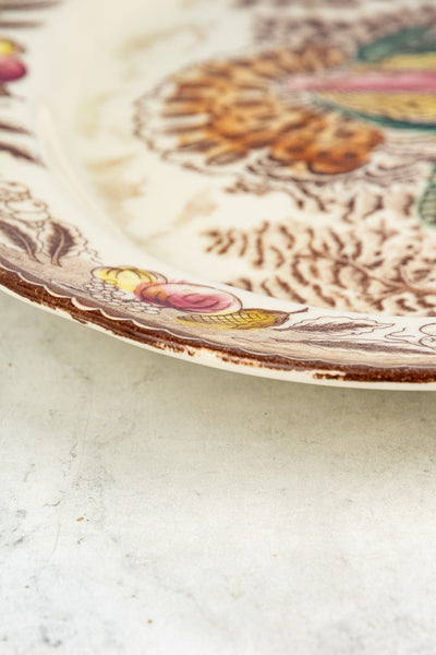 Vintage Turkey Platter