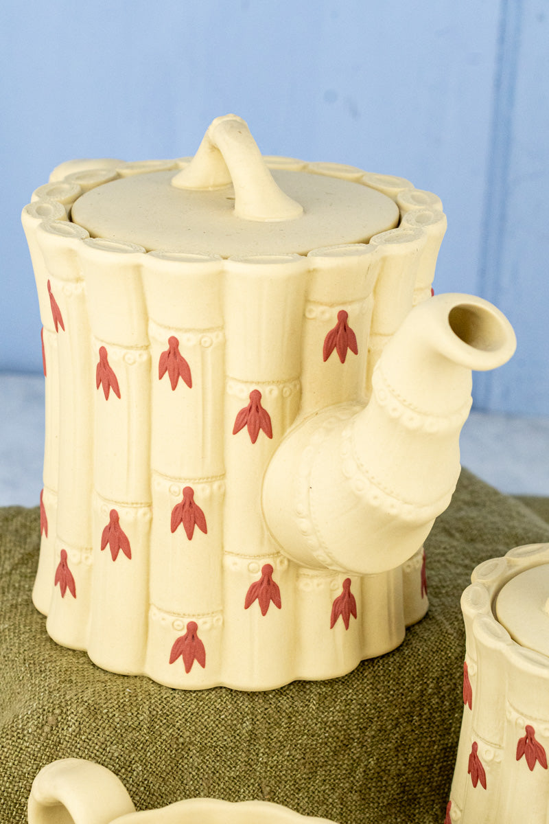 Vintage Wedgwood Bamboo Tea Service