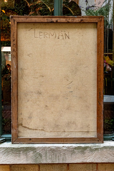 Vintage "La Femme" Painting
