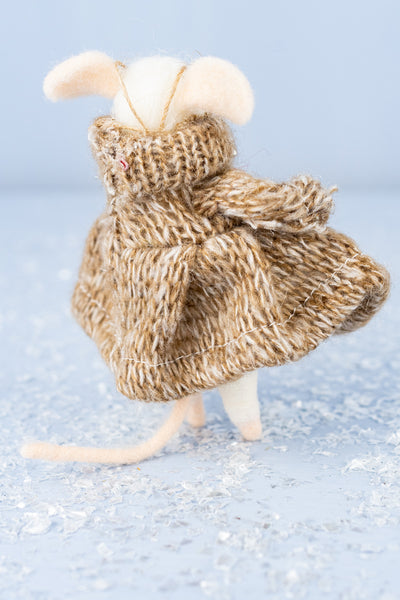 Wintertime Wanda Mouse Ornament