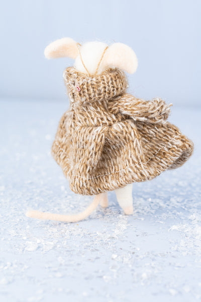 Wintertime Wanda Mouse Ornament