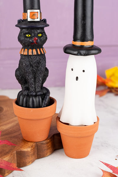 Bewitching Halloween Taper Candles