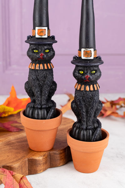 Bewitching Halloween Taper Candles