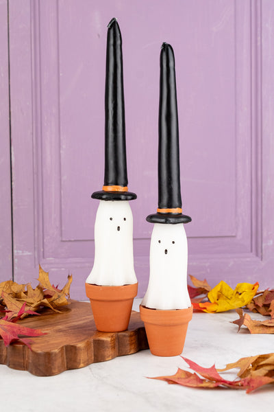 Bewitching Halloween Taper Candles