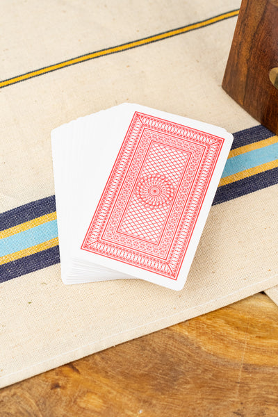 Wood Crafted Playing Card Set