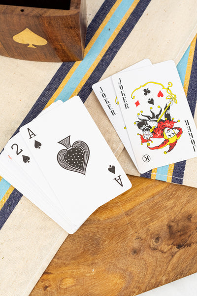 Wood Crafted Playing Card Set